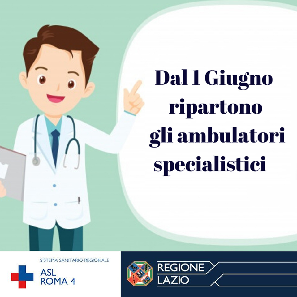 emerg covid19 riaprono ambulatori specialistici