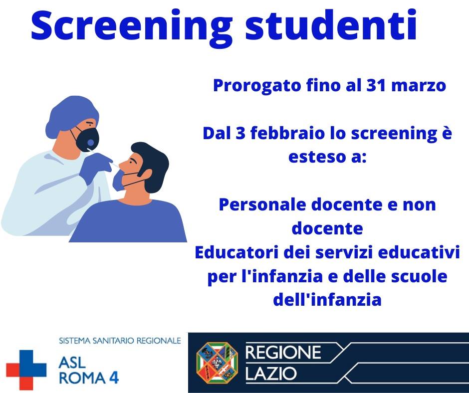 screening studenti